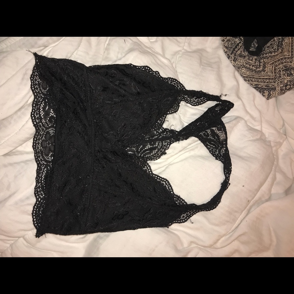 Black bralette